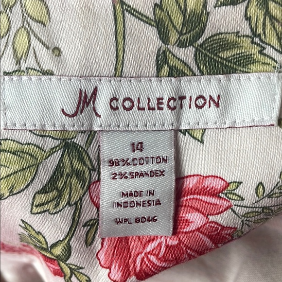 JM Collection Spring Floral Print Blazer - Picture 2 of 10